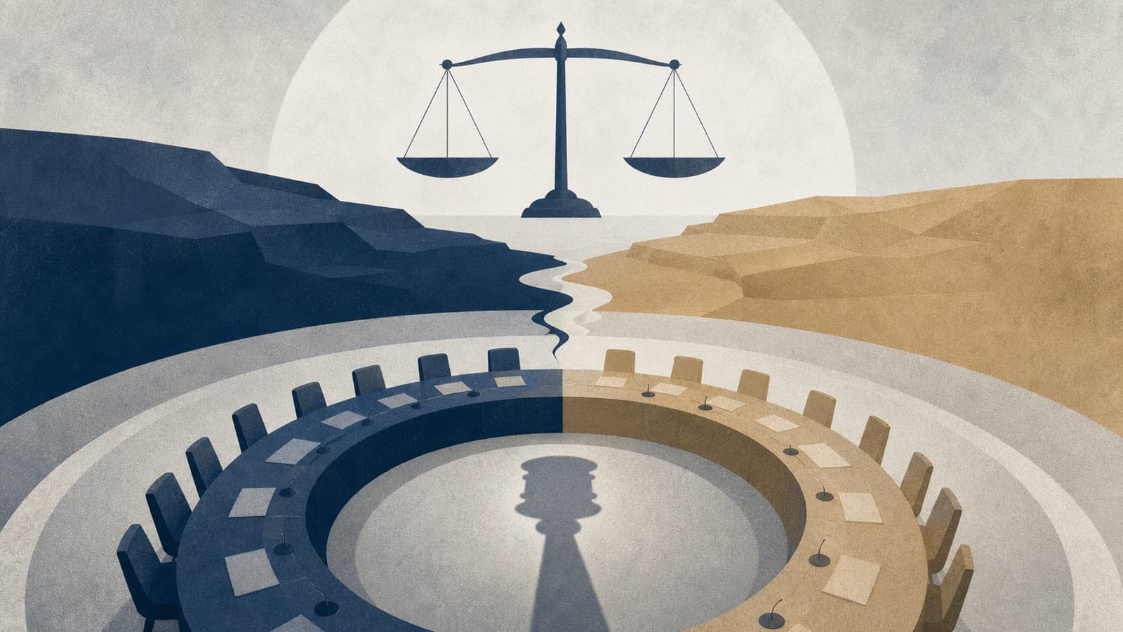 Editorial illustration for: Congo's new case against Rwanda puts ICJ jurisdiction back at the centre of the war