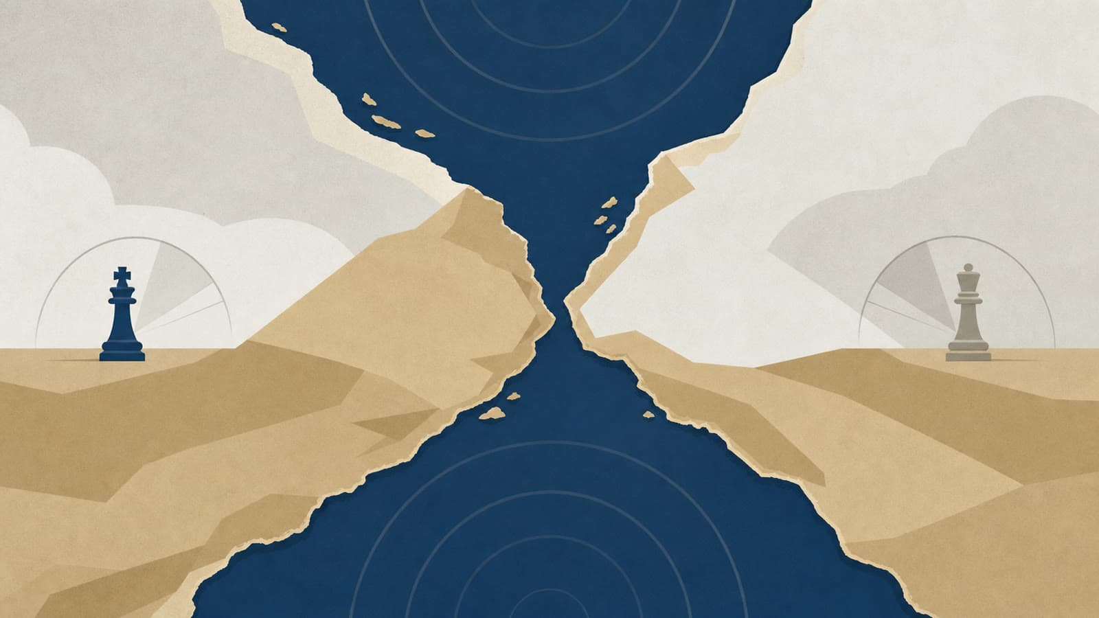 Editorial illustration for: Hormuz ceasefire turns into a wider test of deterrence