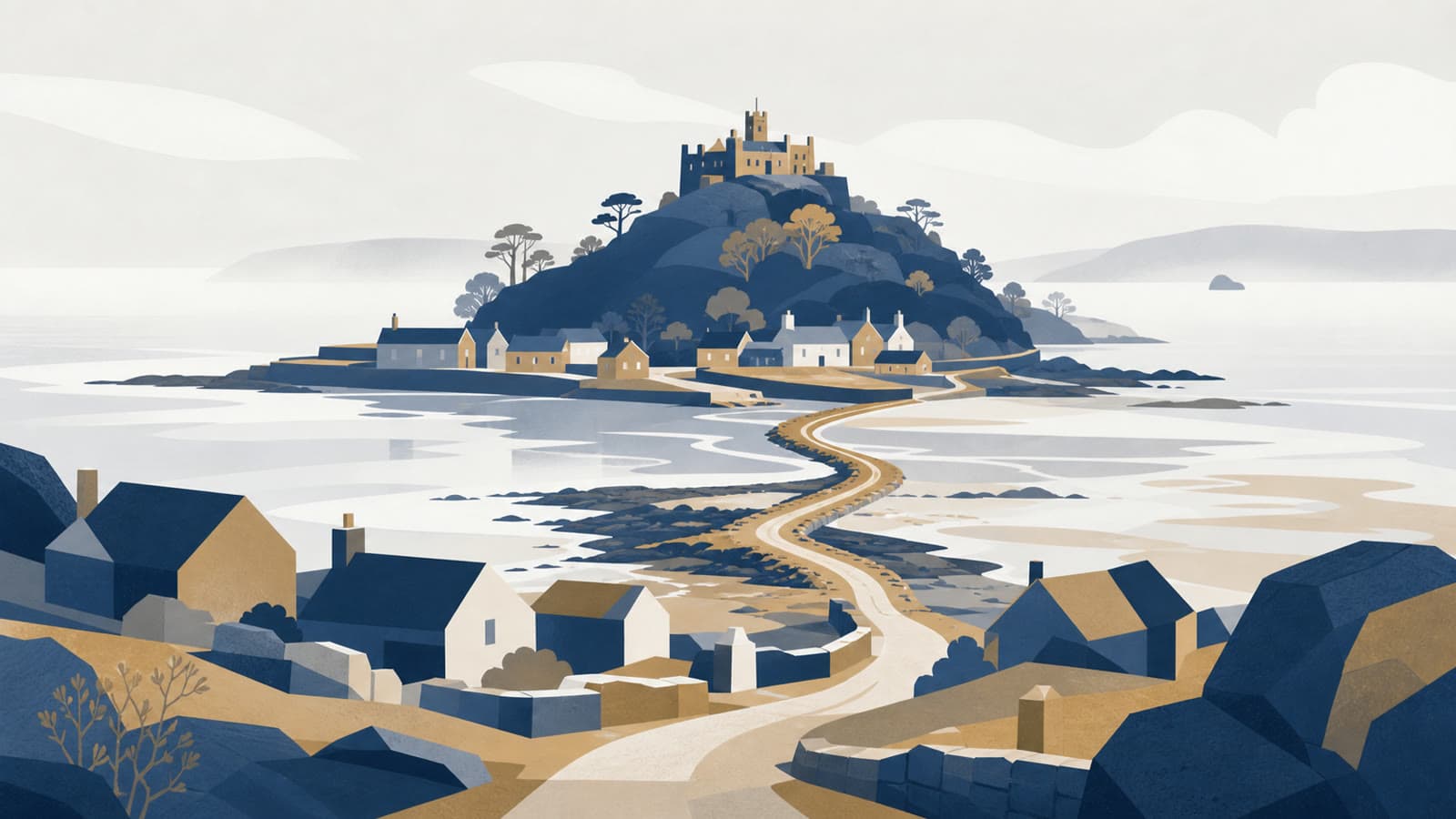 Editorial illustration for: Cornwall's Kernewek strategy tests whether revival can move into daily use