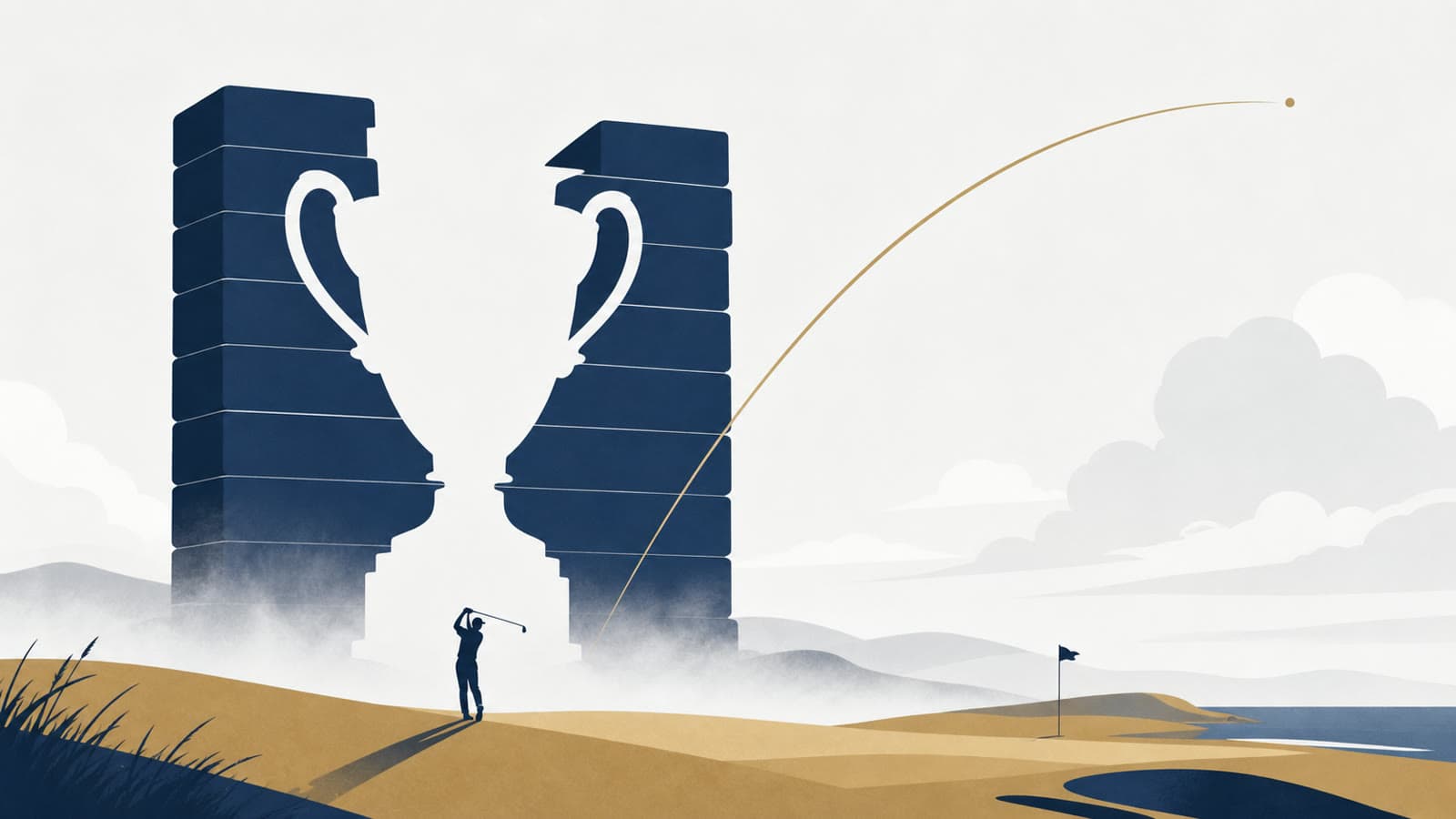 Editorial illustration for: Haeran Ryu turns a 10-shot deficit into a first major title
