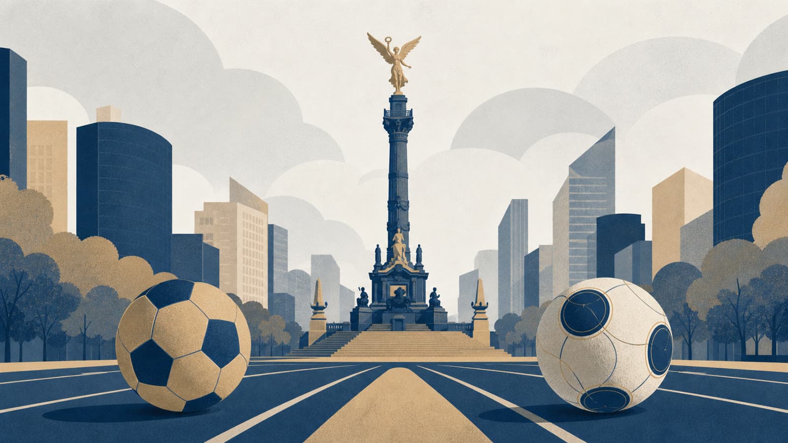 Editorial illustration for: Mexico and Korea Republic open World Cup Group A with wins