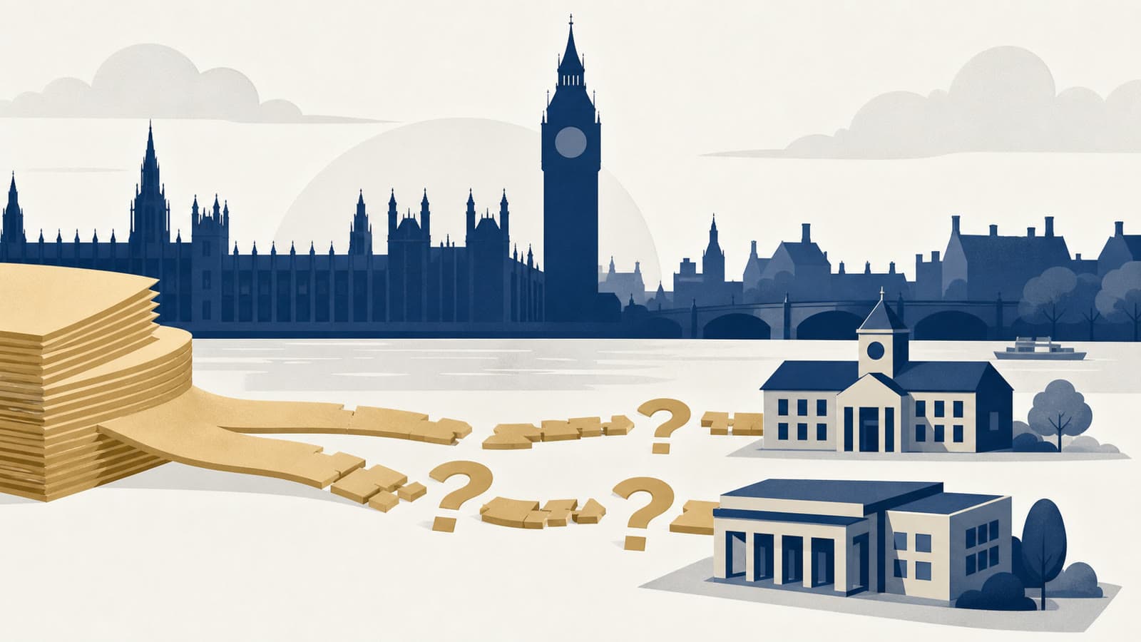 Editorial illustration for: UK enrichment funding leaves delivery questions for schools and colleges