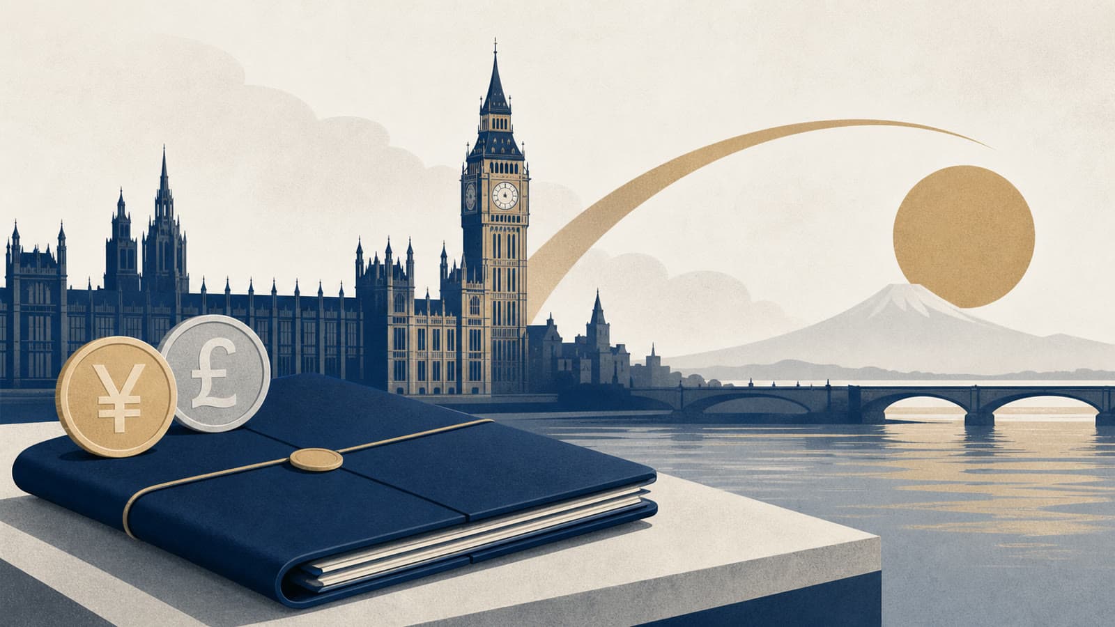 Editorial illustration for: UK lists company pledges inside GBP18bn Japan investment package