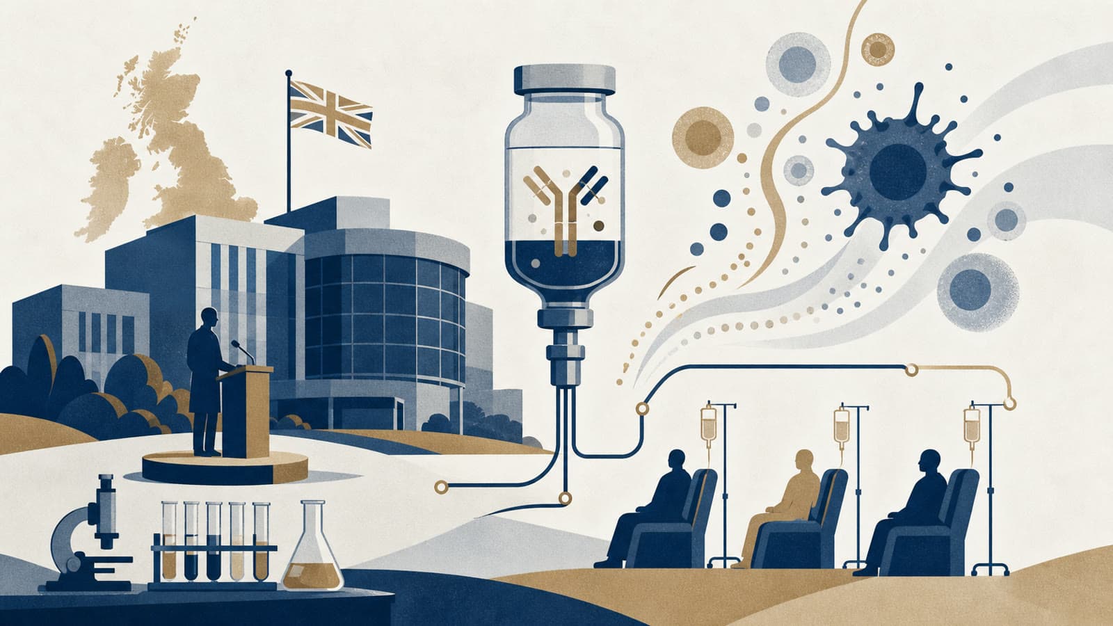 Editorial illustration for: Poolbeg activates small UK trial of POLB 001 in myeloma patients