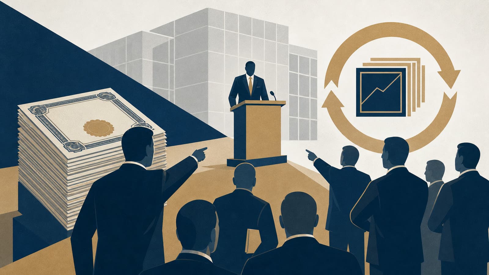 Editorial illustration for: Elliott presses Bunzl for buybacks after building near-5% stake