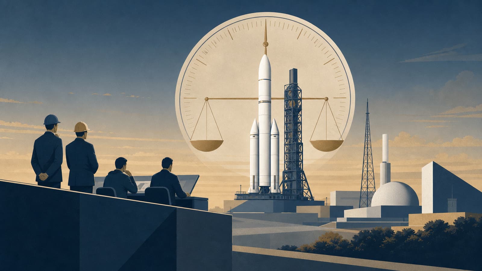 Editorial illustration for: Ariane 64 gives Amazon Leo a test of European launch capacity