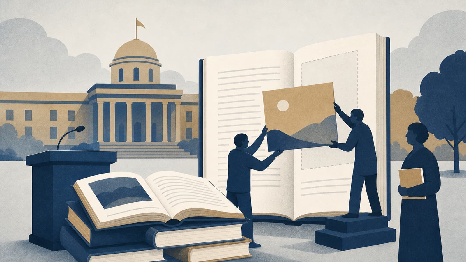 Editorial illustration for: NCERT restores Dancing Girl image after textbook accuracy row